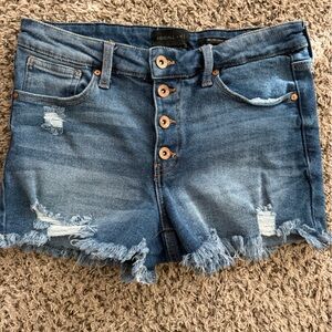 Kendall & Kylie Blue Jean Shorts